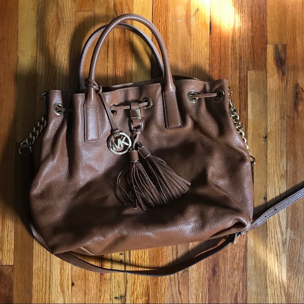 Michael Kors Brown Slouchy crossbody Handbag